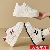 34-40 Size Korean Version Women's Shoes Genuine Leather White Shoes Student Sports Shoes White Sneak