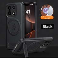 Leather Stand Case for One Plus 15 1+15 Magnetic Cover Shockproof Full Protection Phone Cover for On