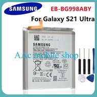 แบตเตอรี่ SAMSUNG Original EB-BG998ABY 5000mAh Replacement Battery For Samsung Galaxy S21 Ultra G998