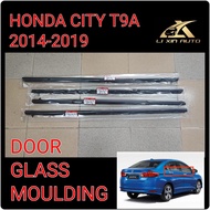 HONDA CITY T9A GM6 2014-2019 DOOR GLASS OUTER MOULDING ( PINTU CERMIN LUAR GETAH )