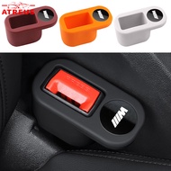 1Pc BMW M Car Seat Belt Socket Cover Anti Scratch Car Interior Accessories Car Safety Seatbelt Buckl