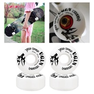 [Lohobby] Skateboard Wheels Set, 4 Pcs High Strength Skateboard Wheels 52mm Skateboard Wheels Replac