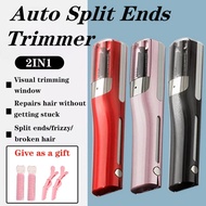 Mini Split Hair Trimmer 2 In 1 Hair Care Trimmer Tool Automatic Rechargeable Multifunctional Hair En