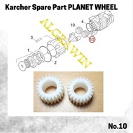 Karcher Planet Wheel Gear White Plastic For K1 K2 Karcher Pressure Washer