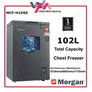 Morgan 102L Freezer Refrigerator 1 Door/Peti Beku 1 Pintu (MCF-H105S) Peti Sejuk/Fridge/Peti Ais/冰箱冰