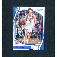 49 Sheets (RC) Josh Giddey Chronicles Absolute Rookie RC Card Player