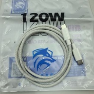 Type C to Type C cable USB-C Pd 快充 充電線 編織 數據線 1m