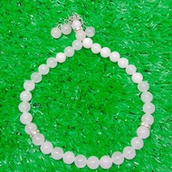 tasbih batu giok putih salju 33