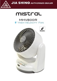 Mistral 8" High Velocity Fan  With Remote Control (MHV800R)