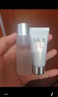 全新sk2光采化妝水卸妝乳
