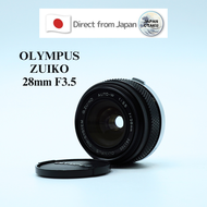 [ใช้ในญี่ปุ่น] "เลนส์โบราณ" OLYMPUS OM-SYSTEM G AUTO-W ZUIKO ขนาด28มม. F/ 3.5วางจำหน่ายในญี่ปุ่น