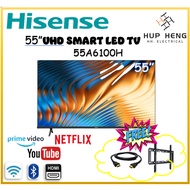 Hisense 55" 55A6100K Smart 4K UHD Series TV 2024 (FULLY BUBBLE WRAP)