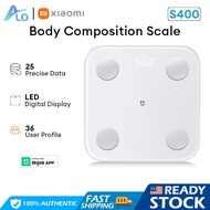Xiaomi Body Composition Scale S400 Weighting Scale Bluetooth 5.0 Health Balance Test Mihome App