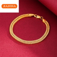 916 original gold 6MM  Side Bracelet  for Men gift