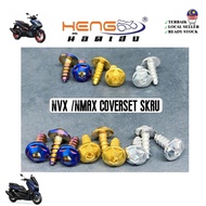 Coverset skru Nmax /NVX/ Xmax Coverset skru/ universal fairing screw/HENG HENG Stainless Stain Made In