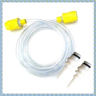 (W L N H)For PUZZI 8/1 10/1 Compatible 2.5M Water Inlet Pipe Nozzle Connector with 2 Adapters- -Extr