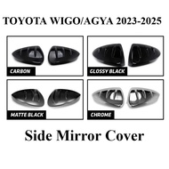 TOYOTA WIGO/AGYA 2023-2025 Side Mirror Cover Carbon Chrome Accessories