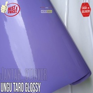 Sticker Scotlite Ungu Taro Glossy Premium Stiker Skotlet Motor Ungu Taro Stiker Les Motor Warna Ungu