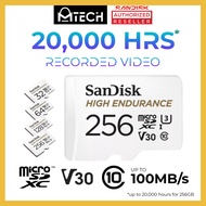 MTech SanDisk High Endurance microSD Card 32GB 64GB 128GB 256GB for Dashcam CCTV Tapo Xiaomi
