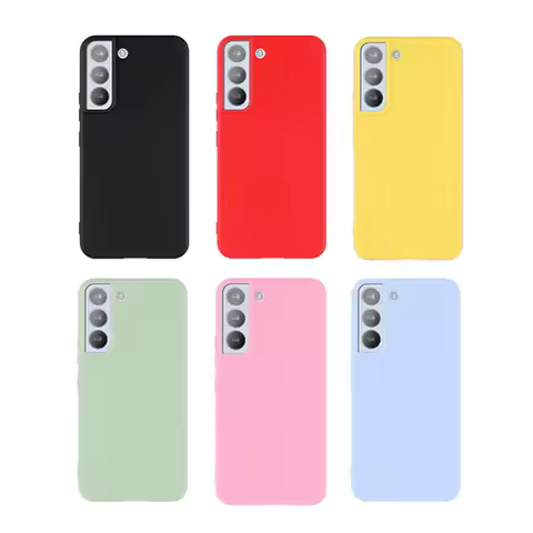 Luxury Case For Samsung S21 Candy Color Phone Case for Samsung Galaxy S21FE S21 Plus S21 Ultra 5G Si
