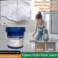 Floor Paint 8h High Hardness Floor Coating Resistant to Heavy Pressure and Impact Medium Gray