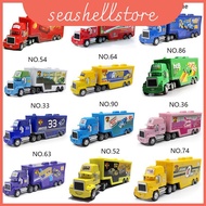 Alloy Cars Durable Mack Lightning Mcqueen King Jackson Storm Truck Model Racer