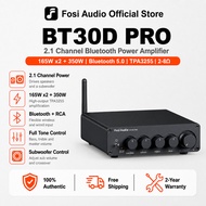 Fosi Audio BT30D Pro 2.1 Channel Hi-Fi Bluetooth 5.0 Stereo Audio Receiver Amplifier TPA3255