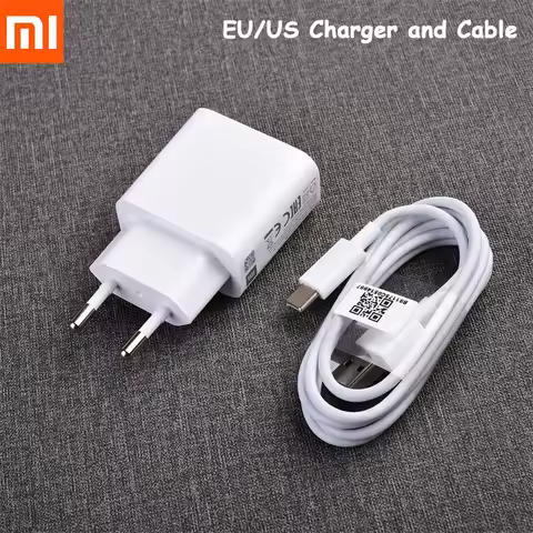 MDY-09-EW Original Xiaomi EU/US Charger 10W 5V2A Type C Cable For Mi 5 6 8 9 Redmi A3 A4 Pro Note 6 