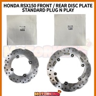 HONDA RSX150 FRONT REAR DISC BRAKE PLATE PIRING DISK HONDA STANDARD PLUG N PLAY