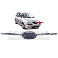 Naza Citra (2003 Model Bumper) Front Bumper Grille Center Chrome Molding Garnish With 'NAZA' Word OE