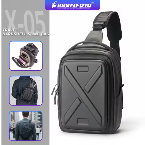 Besnfoto Camera Backpack | Waterproof Hardshell for Sony A7 II/III/IV/R/V & Canon R100/R50 | DSLR/SL