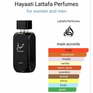 Hayaati Lattafa Perfumes for women and men