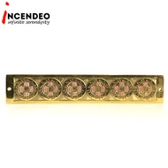 Feng Shui Brass 6 Coins Ruler