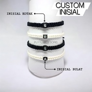 Bracelet InitialTALI, Name Bracelet, Woven Letter Bracelet, Initial Letter Couple Bracelet
