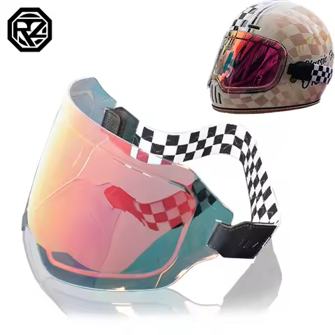 ORZ-729 Retro Helmet Goggles Motorcycle Four Seasons