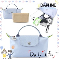 DAPHNE Insert Bag, Portable Felt Linner Bag,  Multi-Pocket Travel Storage Bags Bag Organizer Longchamp Mini Bag