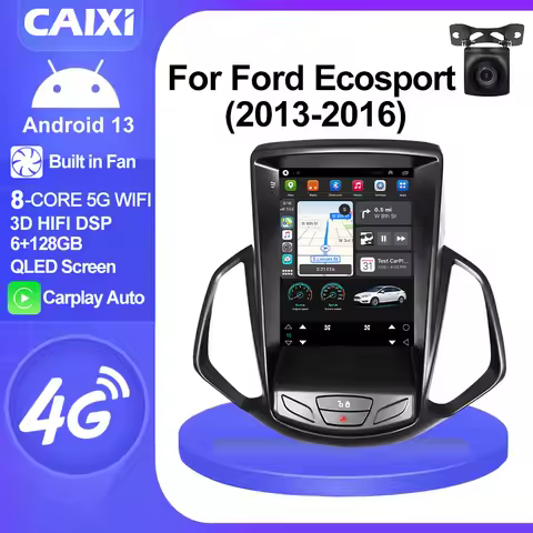 CAIXI GX9 Pro Carplay For Tesla Android 13 Auto Car Radio Stereo For Ford EcoSport Eco Sport 2014-20