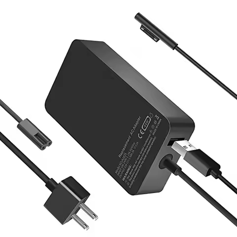 For Microsoft Surface Pro Charger 44W 15V 2.58A Power Supply AC Adapter Compatible Surface Pro6/5/4/