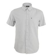 ELLE HOMME APPARELS เสื้อเชิ้ต OXFORD แขนสั้น ทรง Smart fit W8B676