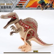 A/🗽Compatible with Lego Dinosaur Building Blocks Animal Jurassic Tyrannosaurus Park World Sickle Dragon Assembled Plug-i