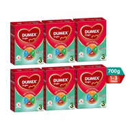 [Bundle of 6] Dumex Dugro Stage 3 Growing Up Kid Milk Formula (700g)