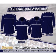 |TSHIRT KPM| Baju KPM | MUSLIMAH| COLLER | Lelaki & Wanita| KPM Work Wear | MIKROFIBER | XS-8XL | RE