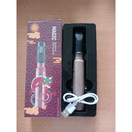 Worm Hair Curler, Ruffled, Prelock, barber hair curler, men's hair curler