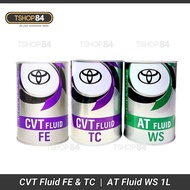 Toyota CVT Fluid FE TC Toyota AT Fluid WS 1L 1Liter Can ATF Automatic Tramsmission Fluid