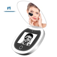 UV Makeup Mirror 3.5in Pocket Size L Pocket Mirror Portable UV Mirror Sunscreen Testing Camera Tool