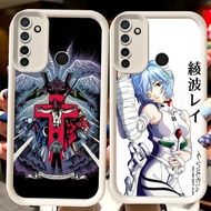 H6 Neon Genesis Evangelion White Casing for Realme Narzo 10A 5i 9i C75 7i 6i C17 C2s C2 5s 10 20A 5 