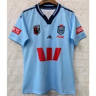 【d4135】High Quality Lan Holdon Rugby Jerseys Men Short Sleeve Rugby Football Shirt 1：1