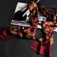 Men's Mulberry Silk Scarf Silk Long Scarves Silk All-Match Fashionable Thin Hanging Scarf Scarf Spring, Autumn and Winter 508