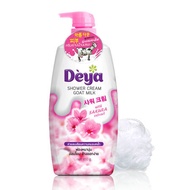 Deya shower cream goat milk Sakura ดีย่า โกท มิลค์ ชาวเวอร์ ครีม (ซากุระ)