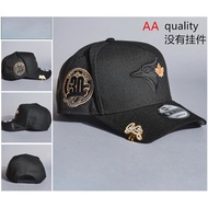 Toronto Blue Jays MLB Baseball Cap, New Era 9FIFTY, Unisex Adjustable Cap, Black Curved Brim for Sun